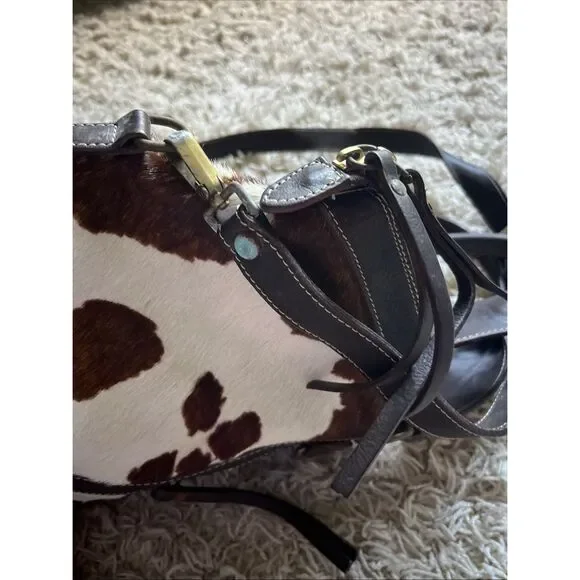 Cavalcanti Cowhide Leather Made in Italy Large tote duffel bag - Picture 8 of 16